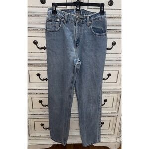 POLO RALPH LAUREN - Womens Vintage Relaxed Straight Denim Blue Jeans - Size 4x31